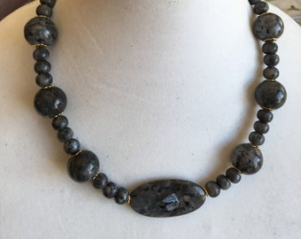Gift  Black Labradorite Necklace Gifts for Her