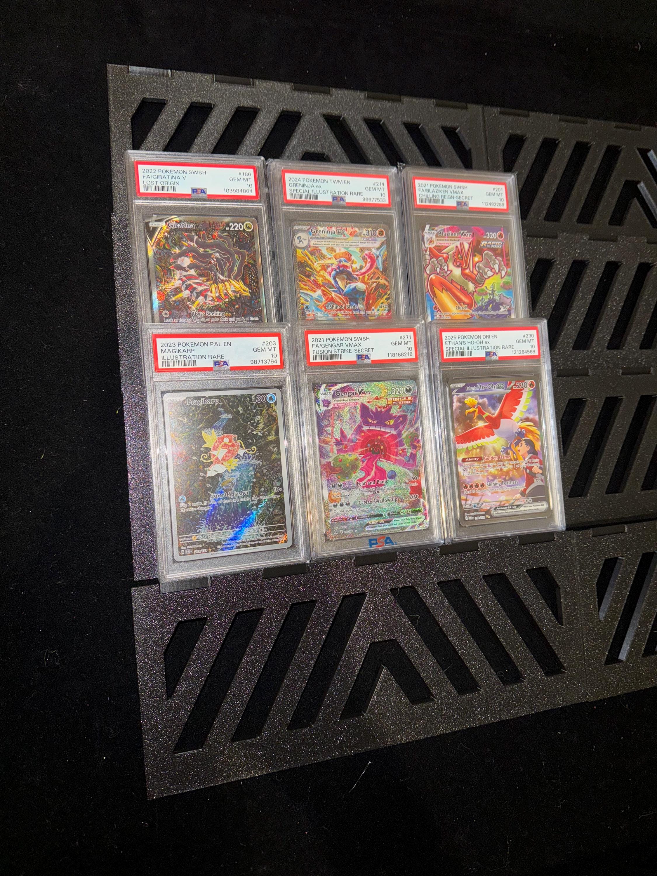 Pokemon Card Risers Zioncase Card Risers (magnetic) - Arsenal Displays - Slabs / Graded ...