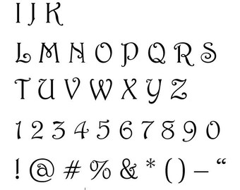 Harrington-81 Cross Stitch Font (Extra Large) SALE SALE SALE