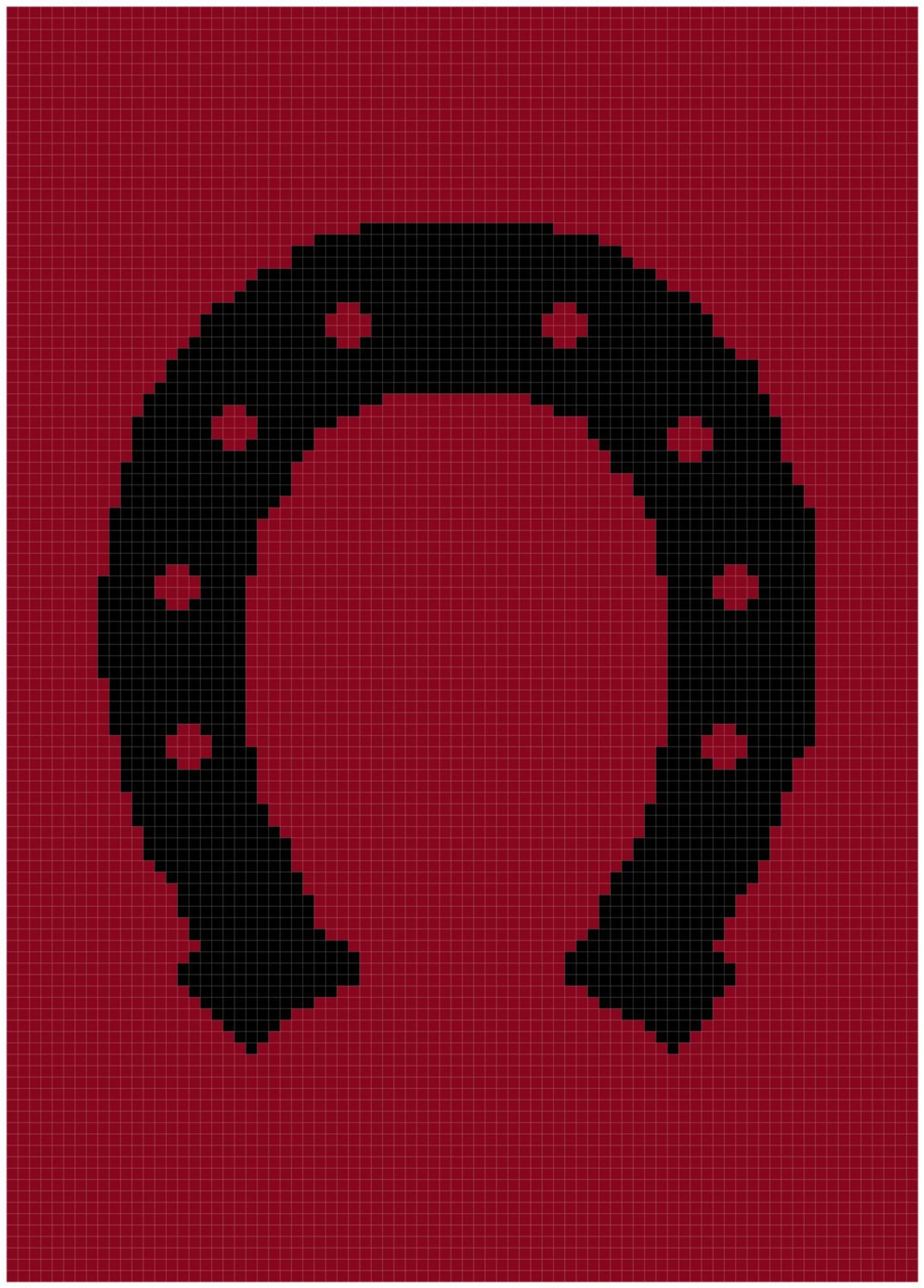 Horse Shoe Wall Art Cross Stitch Pattern Etsy
