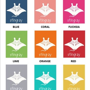 Stingray Wall Art Cross Stitch Pattern