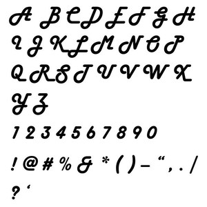 Harlow-61 Italic Cross Stitch Font (Large) SALE SALE SALE
