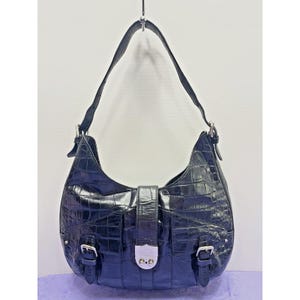 Ralph Lauren Black Hobo Handbag - Etsy