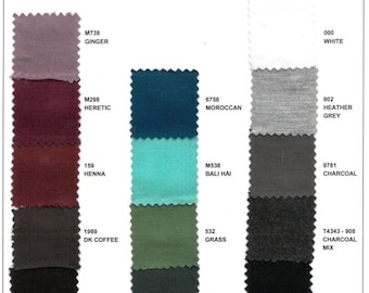Bamboo Cotton Stretch Jersey Black | 1 Yard