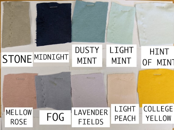Organic Cotton Interlock Fabric - 14 Colors - GOTS dyes - Made in USA [OGINT]