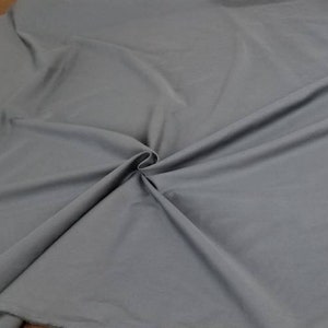 Supima Cotton Poplin Charcoal Grey [FSCG]