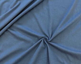 Tela Interlock 100% Algodón AZUL MARINO [INT-B]