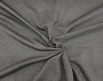 Micro Modal Stretch Jersey Black | 1 Yard