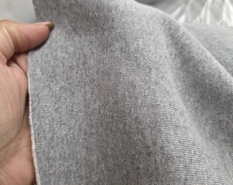 Pile pesante con coste abbinate - 100% cotone Nero/Bianco/Grigio melange - Prodotto negli Stati Uniti [5026]