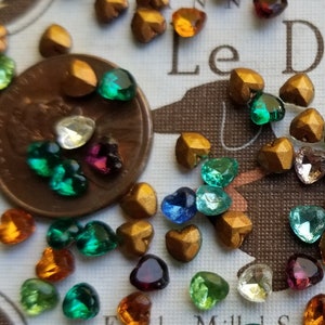 20 SUPER SUPER SUPER Pequenos Corações de Cristal