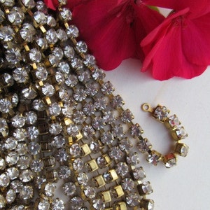 Vintage Classic Crystal Rhinestone  Chain