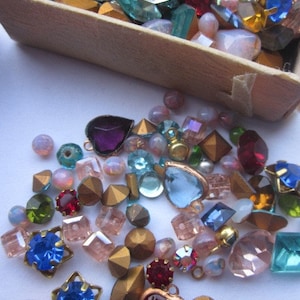 Recipe for fun .....About 50 Vintage Swarovski Gems And Jewels image 5