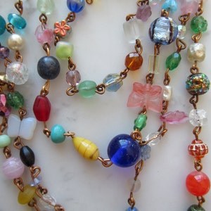 End Of The Day Vintage Glass Bead Chain Kit image 3