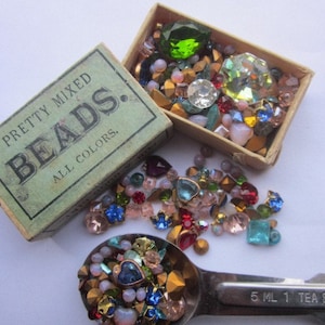 Recipe for fun .....About 50 Vintage Swarovski Gems And Jewels image 2