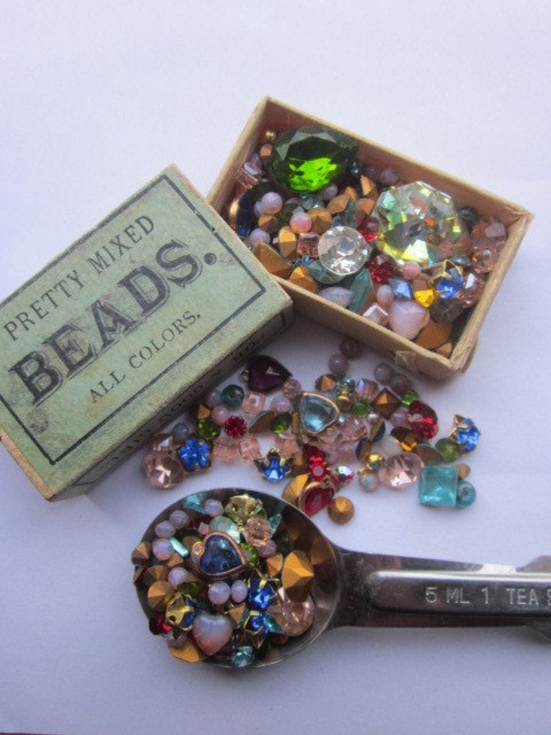 Recipe for fun .....About 50 Vintage Swarovski Gems And Jewels image 2