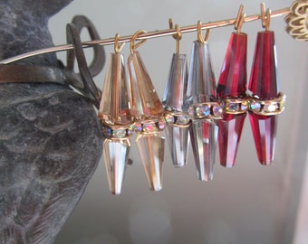 Cuentas de cristal redondas con diamantes de imitación de Swarovski