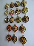 2 Swarovski Color Chart Three Layer Crystal Drop
