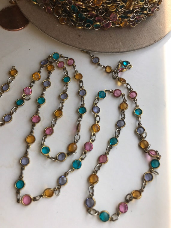 Venetian Custom Multi-Square Discontinued Swarovski Beads Collar - Bess  Heitner Jewelry Designs