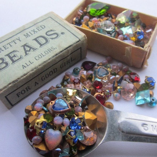 Recipe for fun .....About 50 Vintage Gems And Jewels