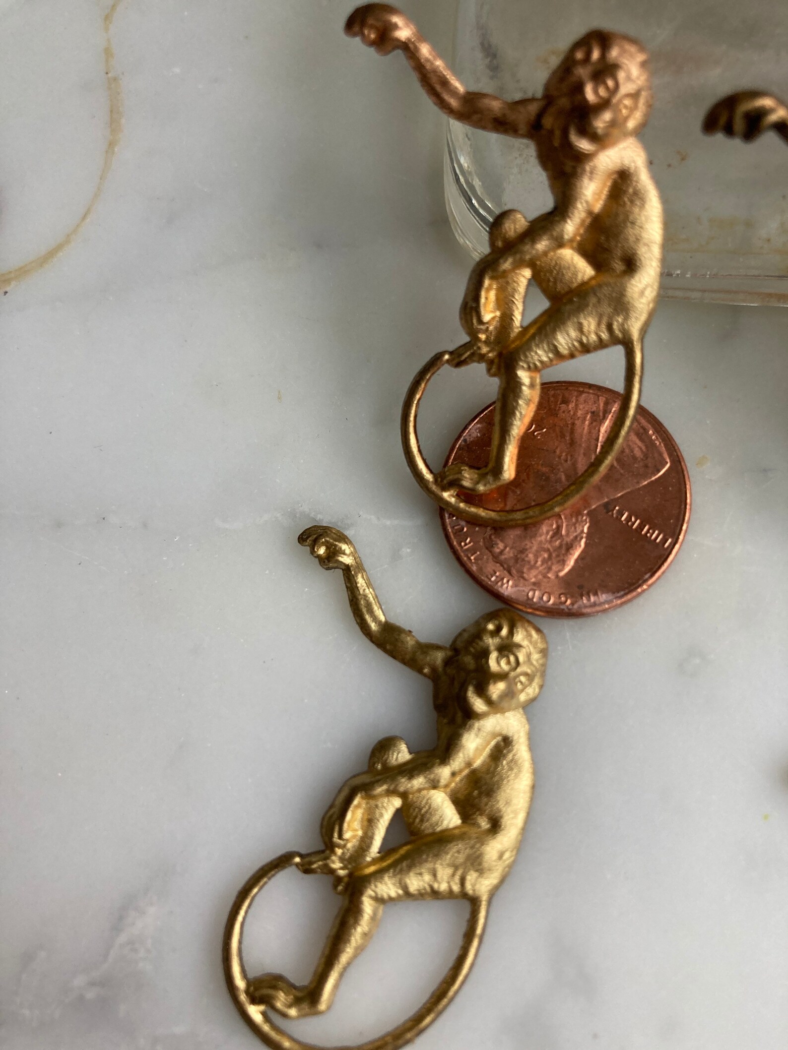 4 Vintage Brass Monkeys 3 Ways to Monkey Around - Etsy