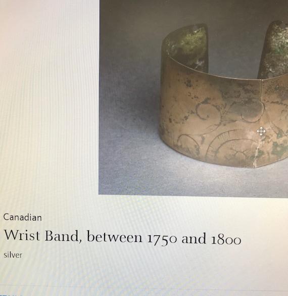 2 Inca Etched Cuff Brass Bracelets - image 10