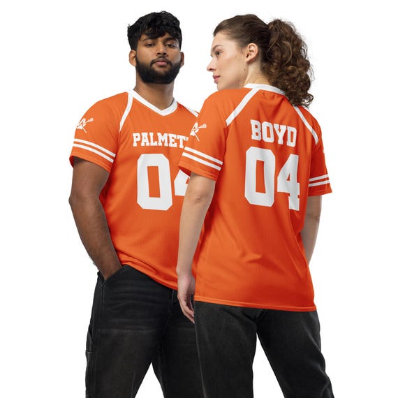 01-10 Palmetto State Foxes Unisex Sports Jersey Orange - Etsy