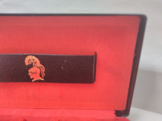 Viintage Mens Jewel Box with two pairs cufflinks - image 4