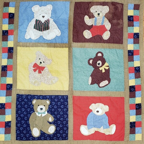 Quilted Bear Etsy