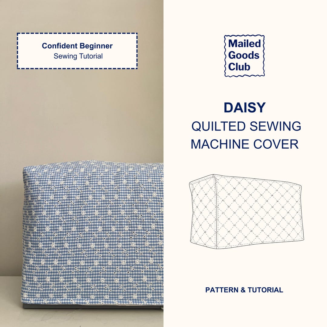 Cover One Machine Quick Guide.pdf Sewing Machine Cover PDF Pattern & Step-by-step Instructions - Etsy