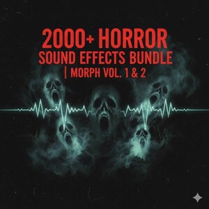 2000+ Horror Sound Effects Bundle | Screams, Jump Scares, Risers, Impacts & Atmospheres | Horror Movie Sound Design Pack image 8
