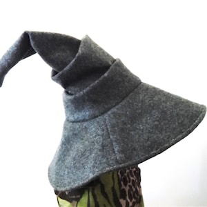 Felt Witch Hat, Wide Brim Wizard Costume, Halloween Cosplay