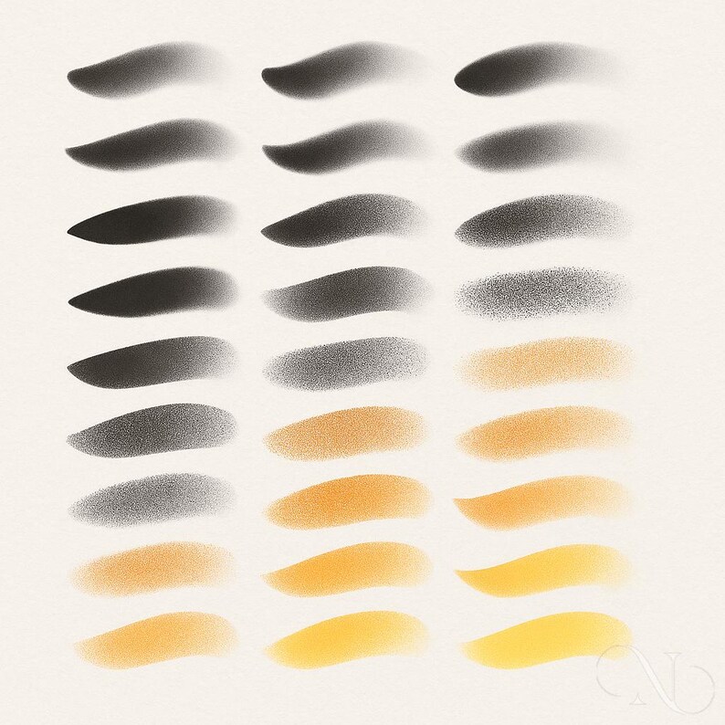 Procreate Shell Shading 220 Dual Outline Shading Procreate Brushes for Smooth Gradients ...