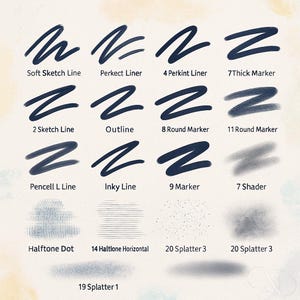 180 Graphite Pencils Brushes for Procreate – Realistic pencil, sketch, and shading brush set for artists, illustrators and digital designers image 8