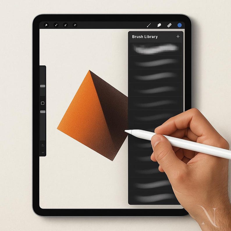 Procreate Shell Shading 220 Dual Outline Shading Procreate Brushes for Smooth Gradients ...
