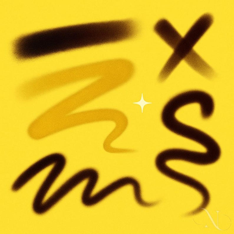14 Spray Effect Procreate Brushes, Realistic Spray Paint & Splatter Tools Digital Art, Graffiti, Lettering Creative Textures, iPad Stamps