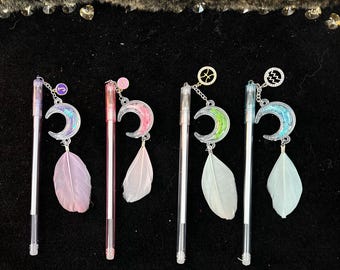 Bolígrafo personalizado / Bolígrafo Kawaii / Bolígrafo de papelería de regalo / Regalo para profesores / Regalo para mamá / Set de bolígrafos bonitos / Material escolar