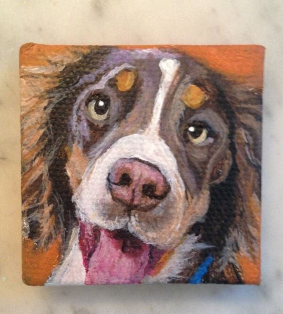 Custom HAND PAINTED Painting of YOUR Dog Personalized Pet Etsy