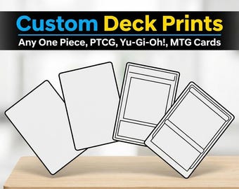 Custom Card Deck Printing – Print Your Original Card Game / MTG / Trading Cards