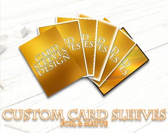 Custom Card Sleeves – Send me Your Image Riftbound/Mtg/OnePiece/Pokemon/Lorcana/Starwar