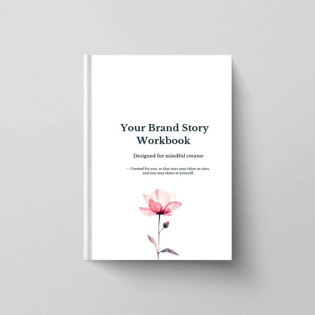 Business Journal Canva Template | Brand Story Workbook for ...