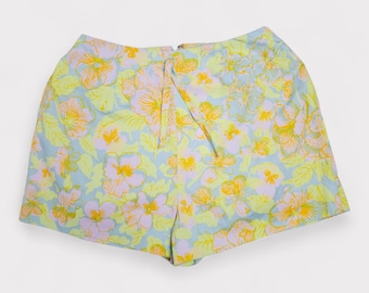 Short fleuri Lilly Pulitzer des années 1960 - Vintage Palm Beach Resortwear