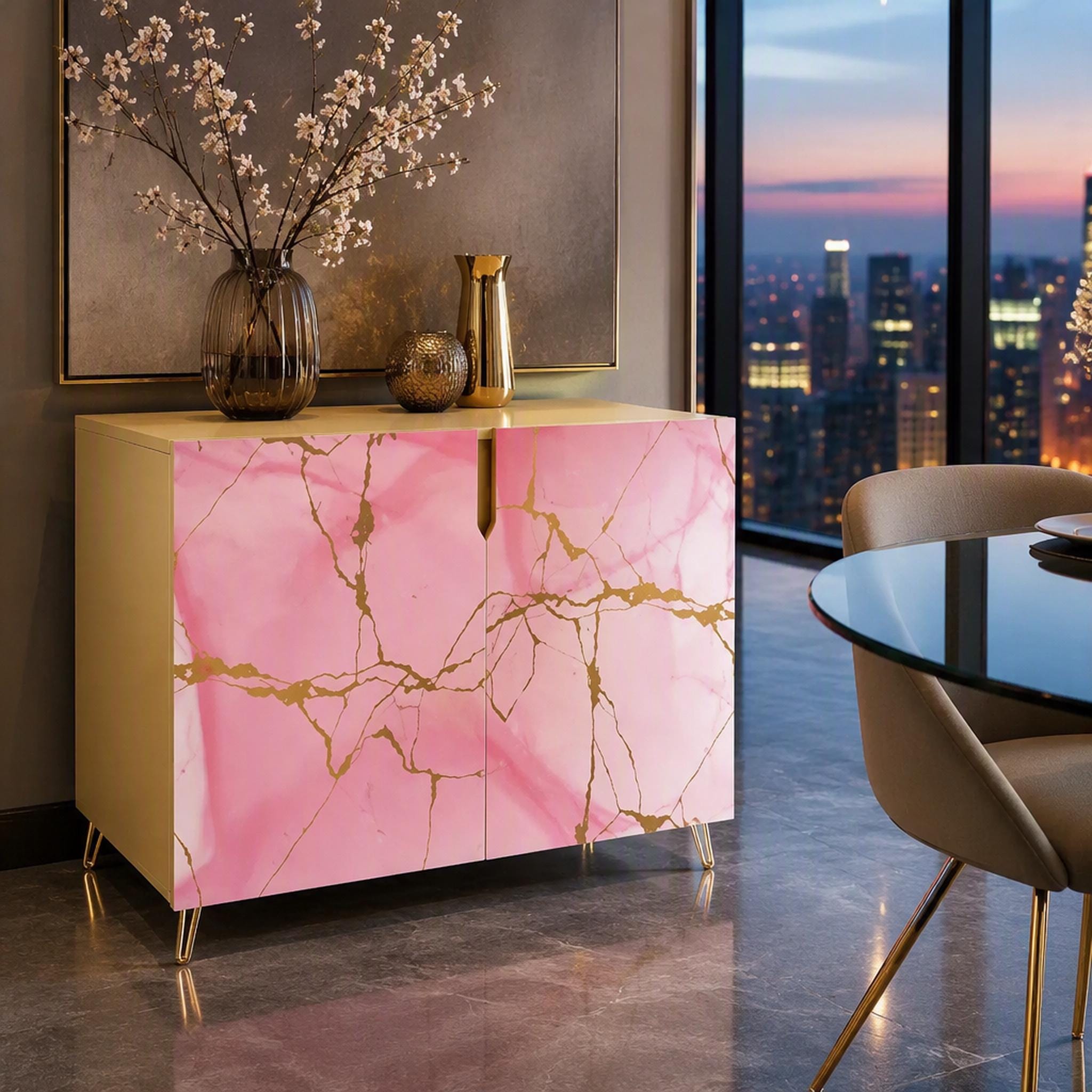 Pink Sideboard