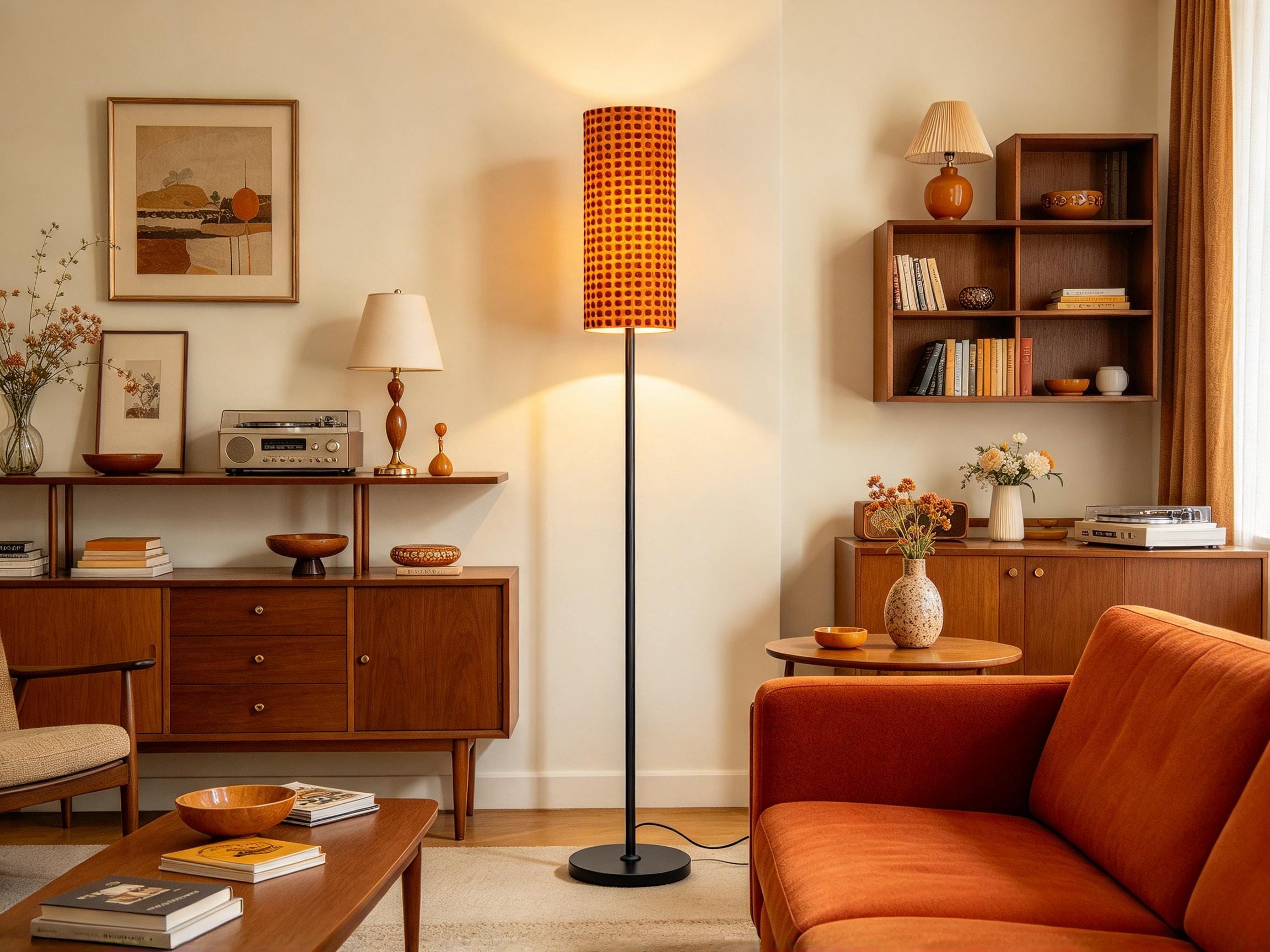 Vintage 70s Floor Lamp - Etsy