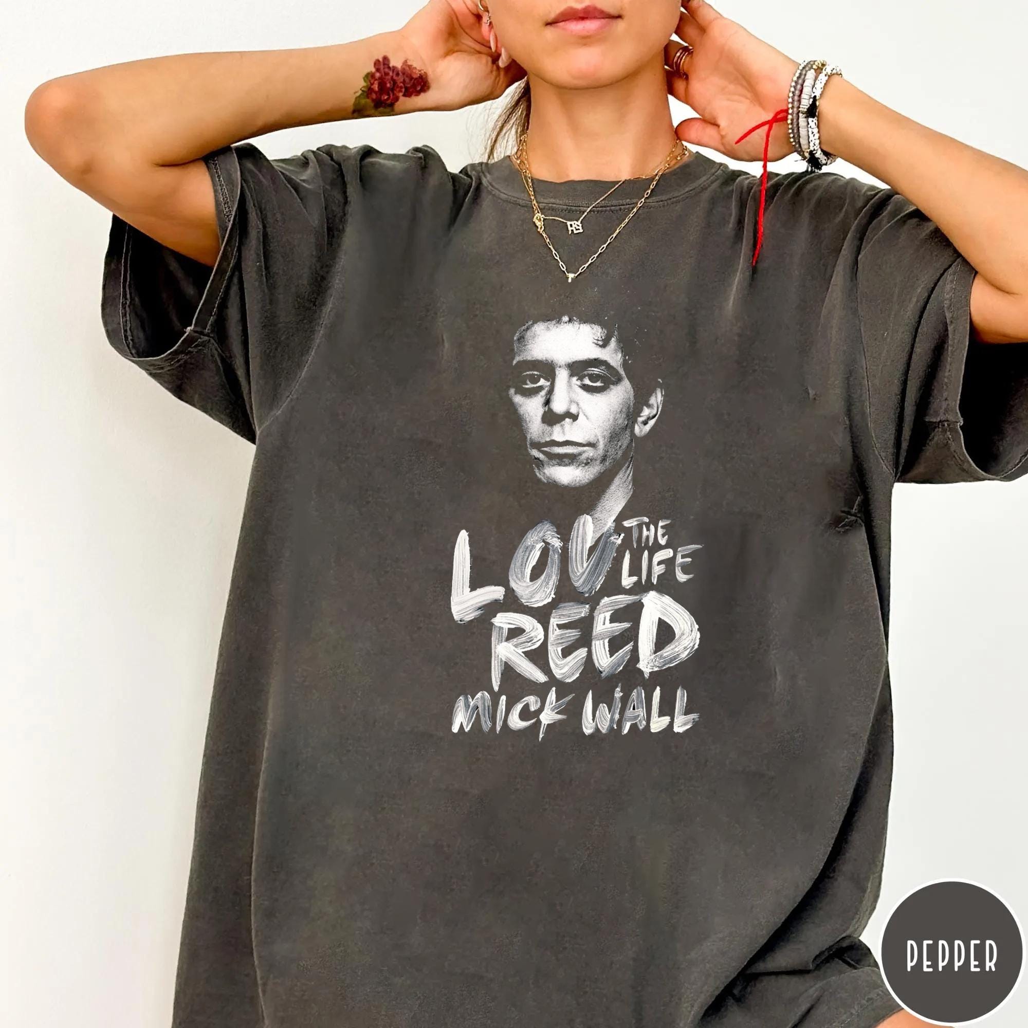 Lou Reed T Shirt - Etsy