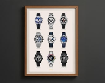 Zenith Uhr Poster - Luxuriöses Zeitmesser Wandkunst (Digitaldruck)