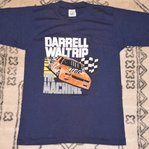 Vintage 1980s Darrell Waltrip NASCAR Winston Cup Tide Racing T-shirt!!!  80s &quot;The Machine&quot; Tee!!!