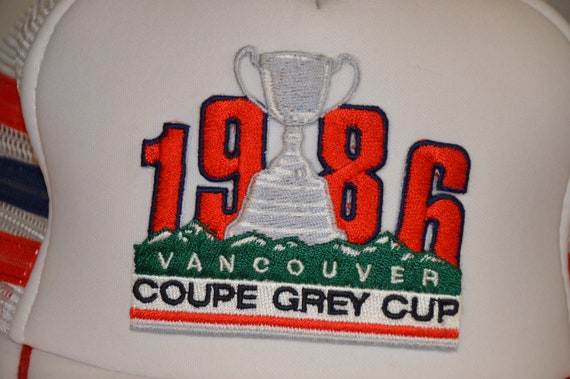 Vintage 1980's Vancouver Grey Cup Three Stripe Tr… - image 2
