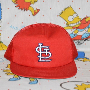 Vintage 1980&#39;s St. Louis Cardinals Trucker Hat Snapback! 80s STL MLB Baseball Hat!