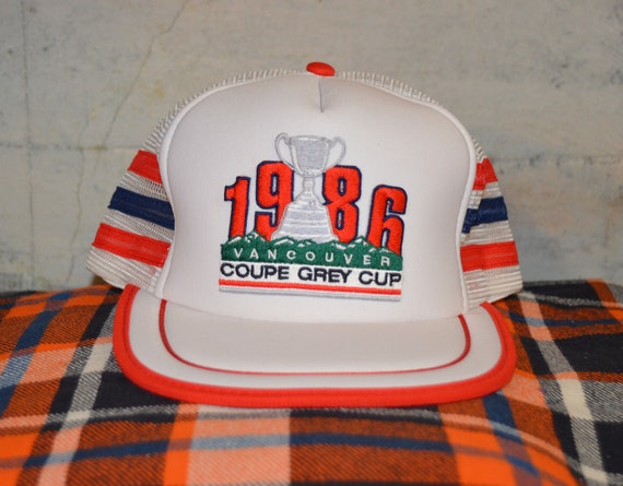 Vintage 1980's Vancouver Grey Cup Three Stripe Tr… - image 1