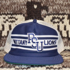 Vintage 1980’s Penn State University Trucker Hat!  80s PSU Nittany Lions NCAA Snapback!